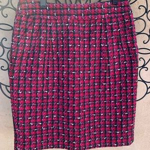 Ann Taylor Skirt Pink/black